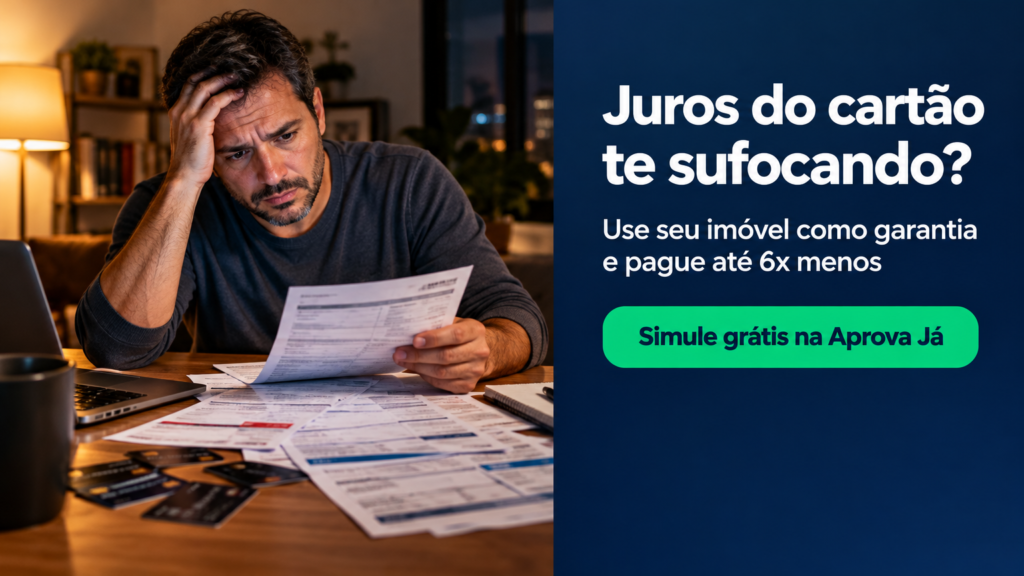 Imóvel usado como garantia em operação de home equity no Brasil