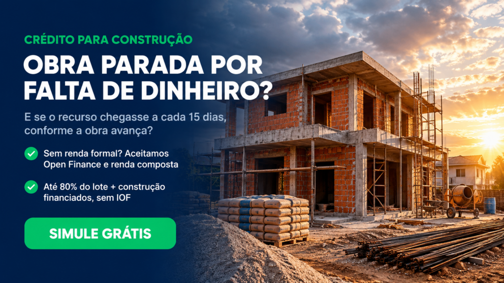 crédito para construir casa